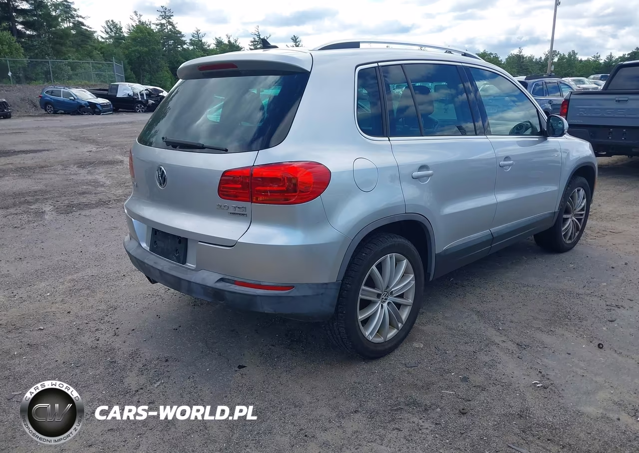 2012 Volkswagen Tiguan Se VIN:WVGBV7AX7CW569472 - 4
