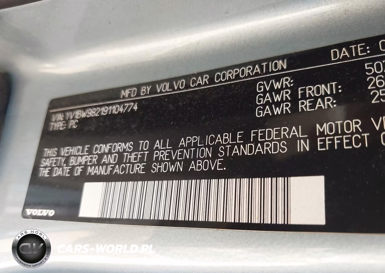 2009 Volvo V70 3.2 VIN:YV1BW982191104774 - 9