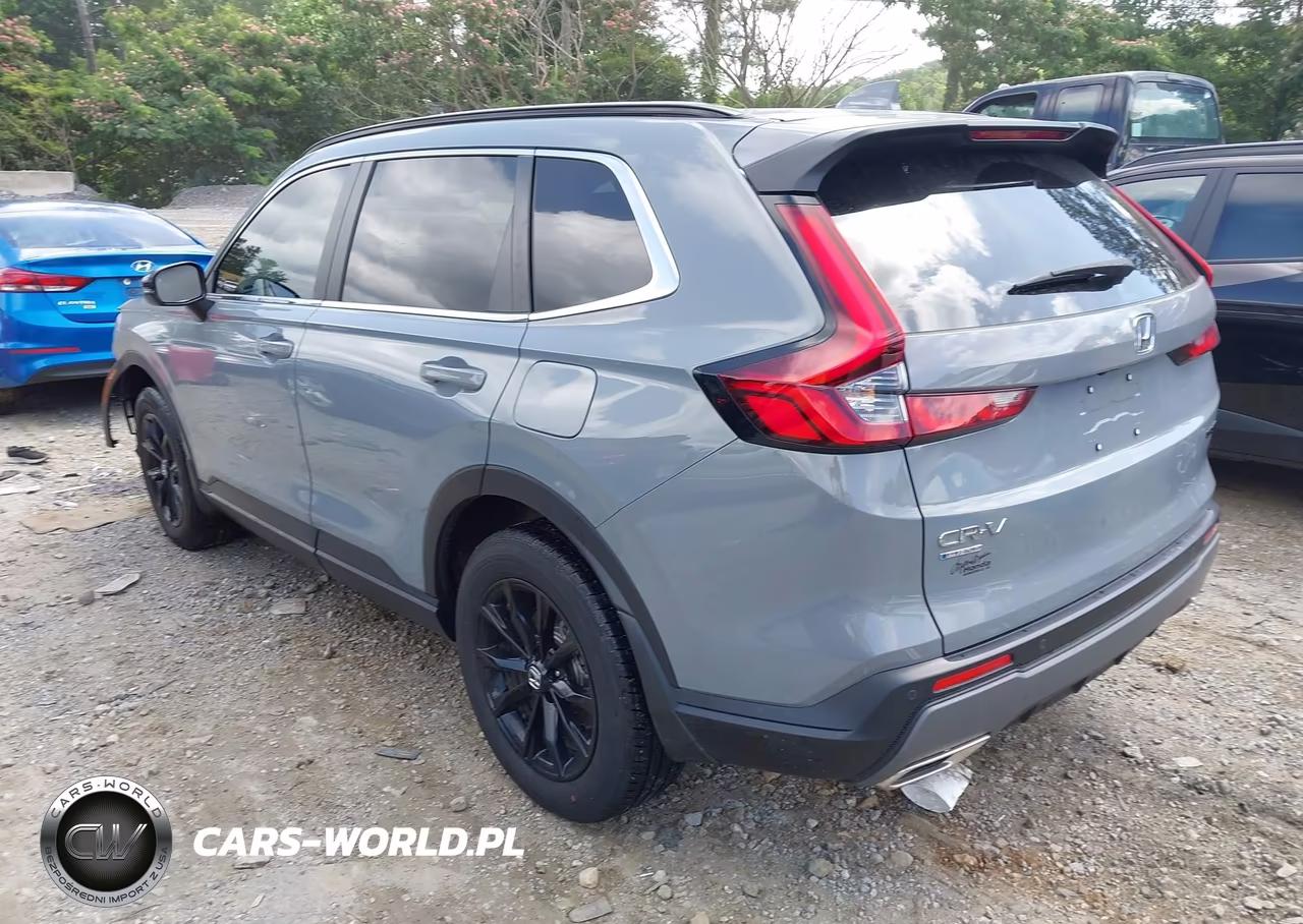 2025 Honda Cr-V Hybrid Sport-L VIN:7FARS6H84SE013728 - 3