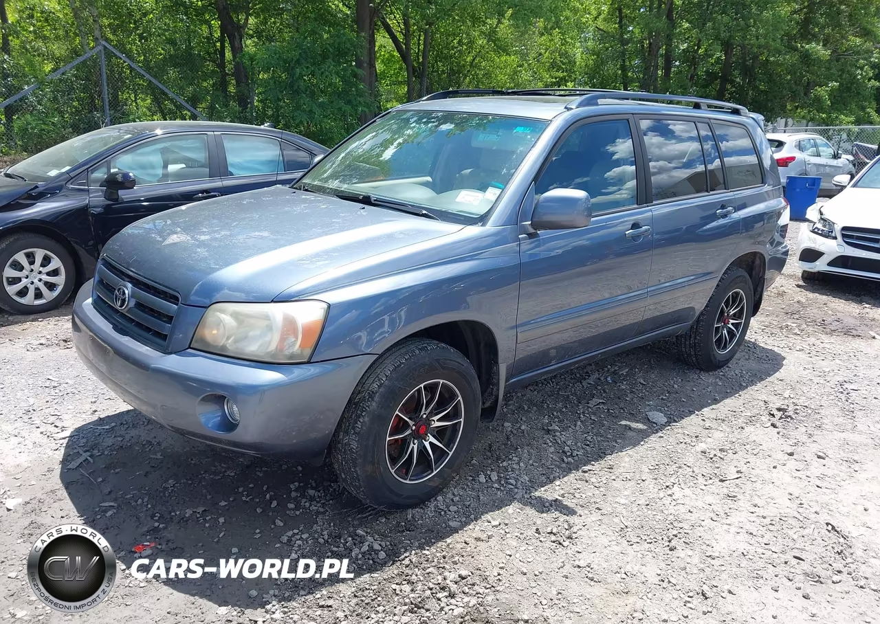2007 Toyota Highlander V6 (2 Rows) (A5) VIN:JTEHP21A970202441 - 2