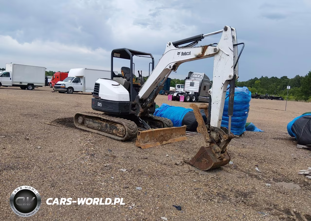 2011 Bobcat E45 Excavator VIN:LOT-1-45406821 - 3