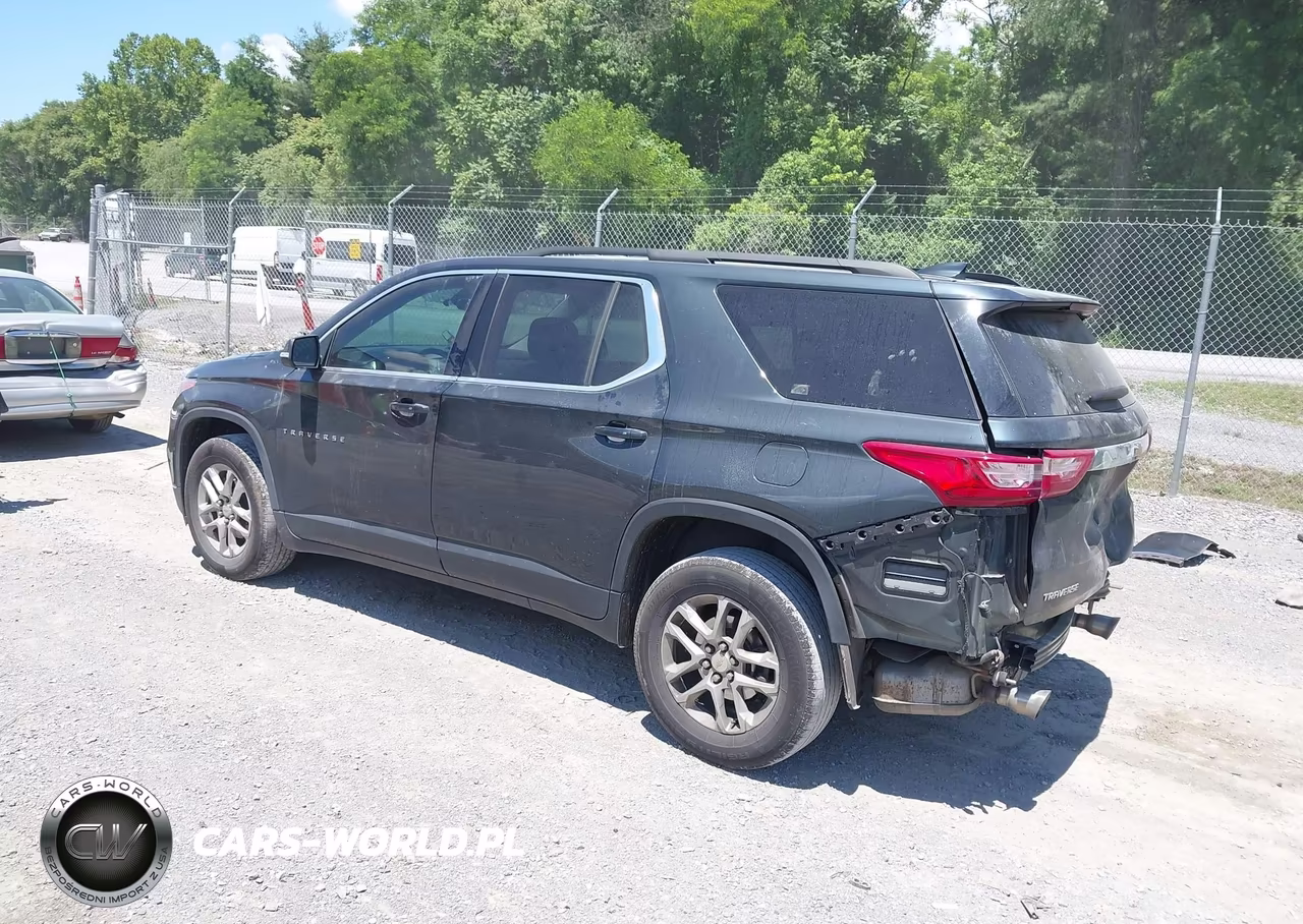 2021 Chevrolet Traverse Fwd Lt Cloth VIN:1GNERGKW0MJ165219 - 3