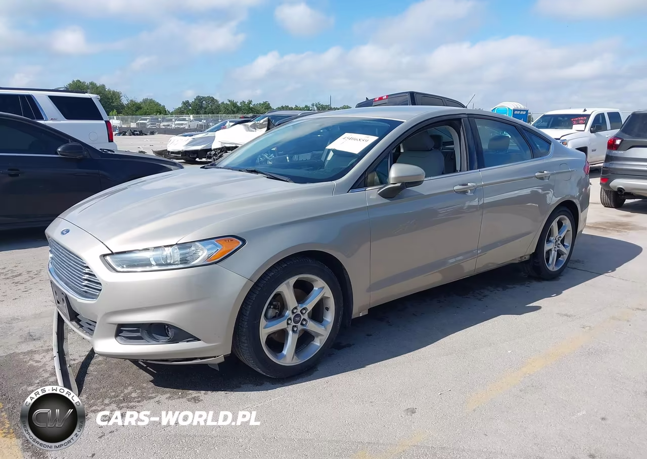 2016 Ford Fusion S VIN:3FA6P0G74GR206253 - 2