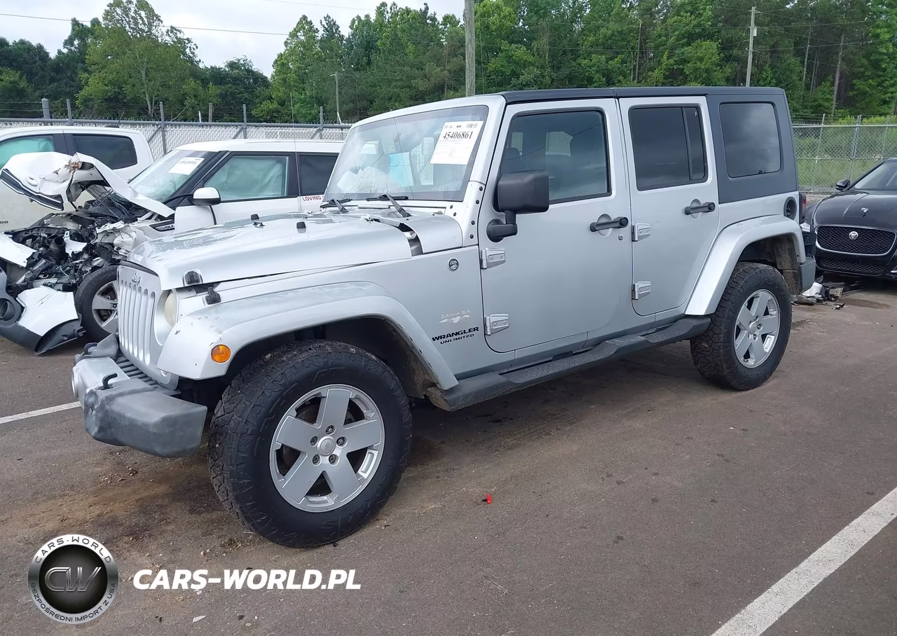 2008 Jeep Wrangler Unlimited Sahara VIN:1J4GA59158L520641 - 2