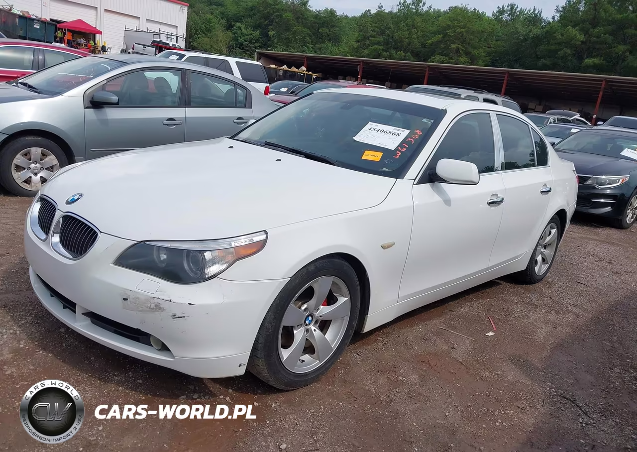 2007 BMW 525I VIN:WBANE53587CW61308 - 2