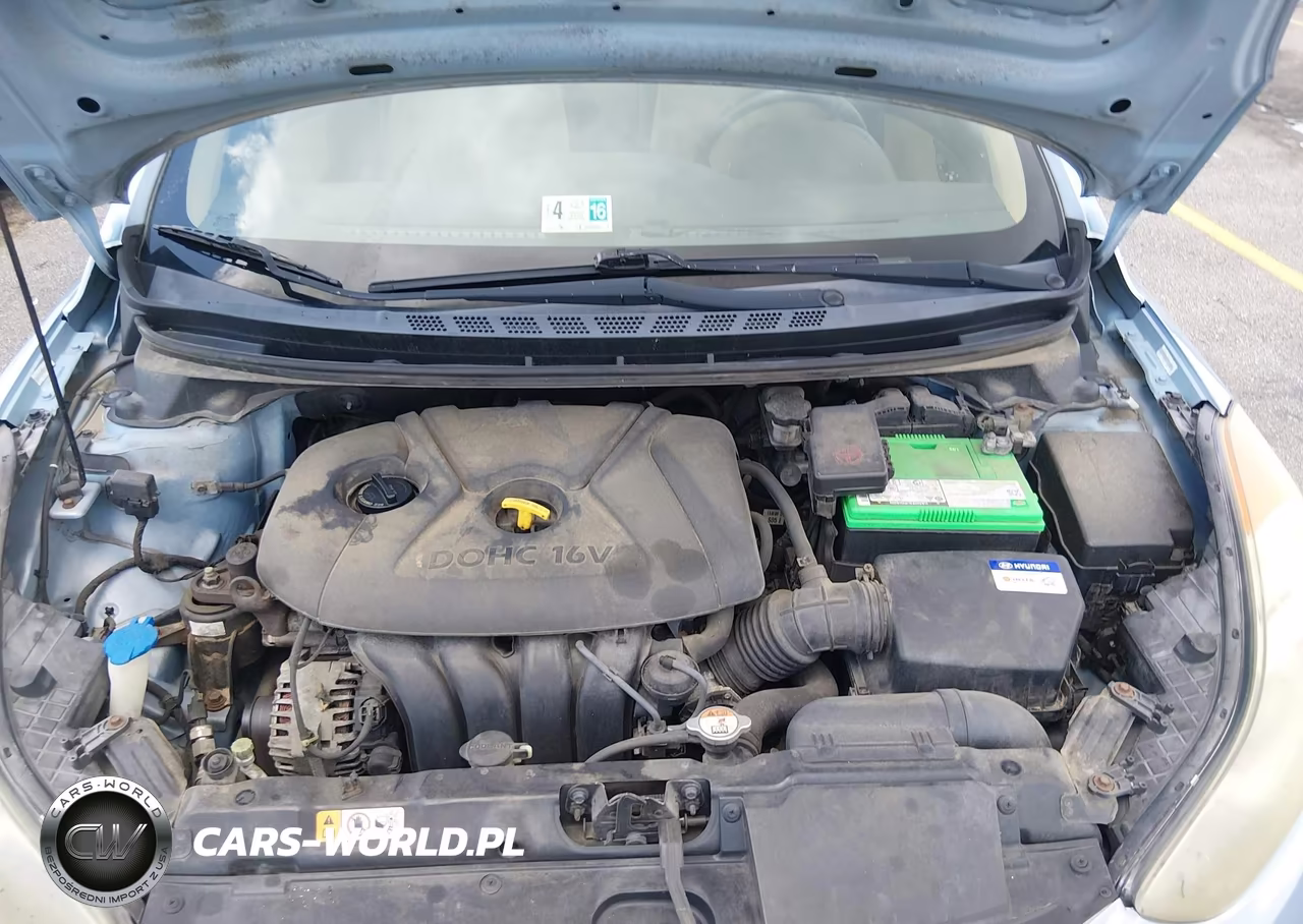 2012 Hyundai Elantra Gls (Ulsan Plant) VIN:KMHDH4AE4CU447693 - 10