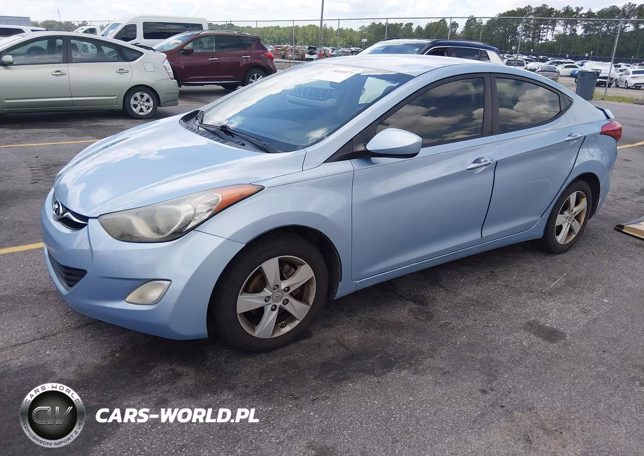 2012 Hyundai Elantra Gls (Ulsan Plant) VIN:KMHDH4AE4CU447693 - 2