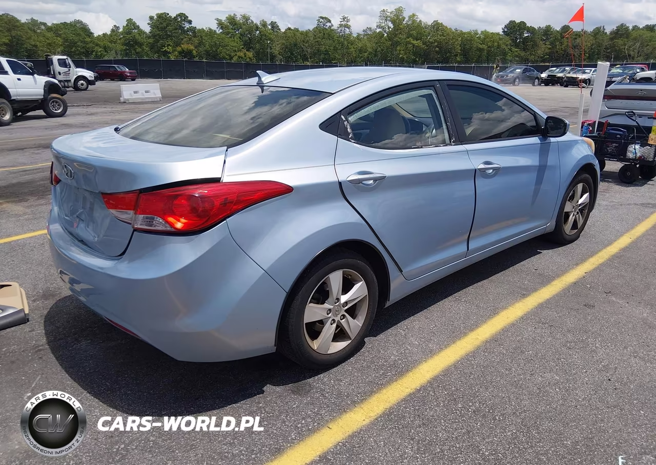 2012 Hyundai Elantra Gls (Ulsan Plant) VIN:KMHDH4AE4CU447693 - 4