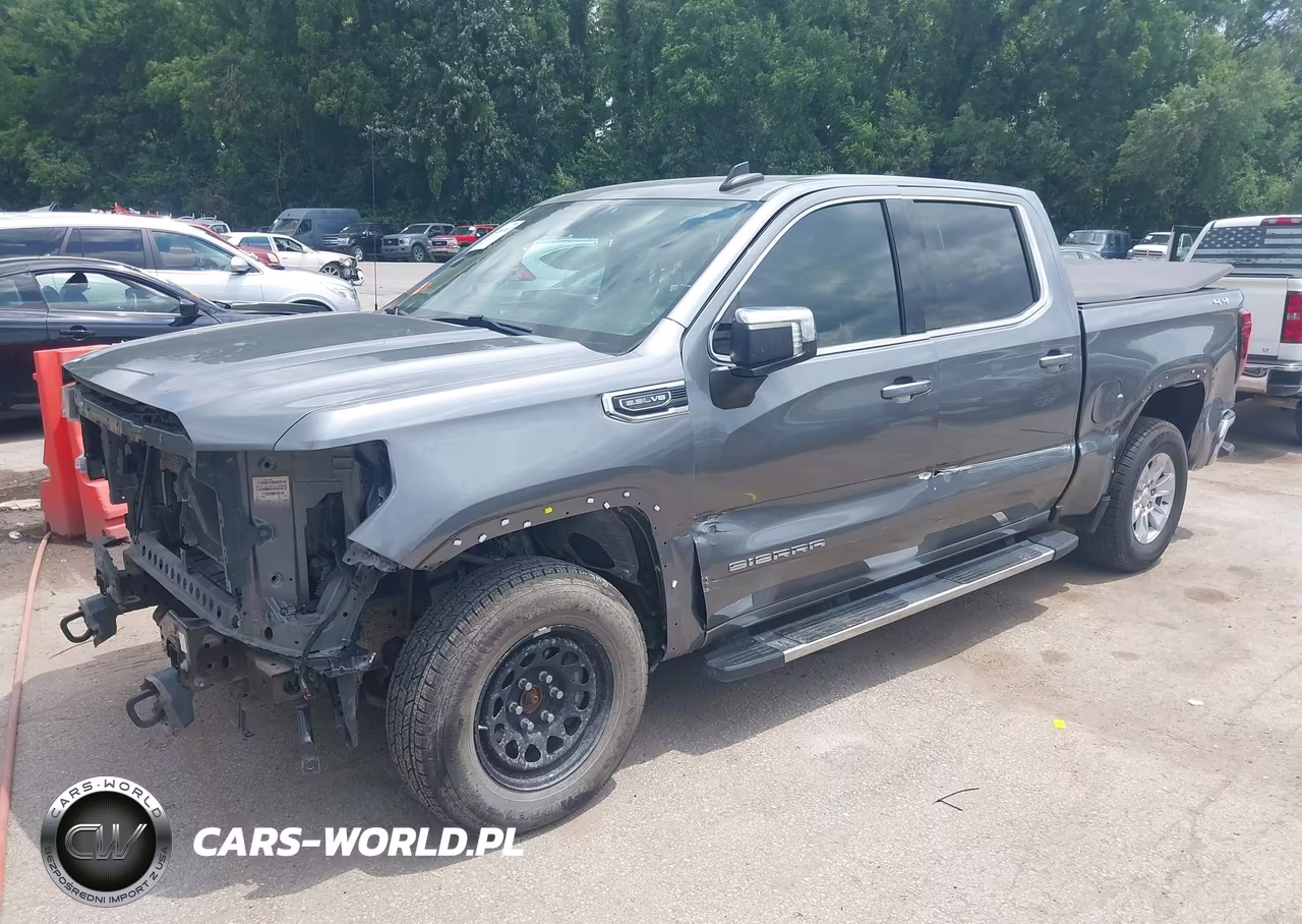 2020 GMC Sierra 1500 4Wd Short Box Sle VIN:1GTU9BED0LZ175718 - 2