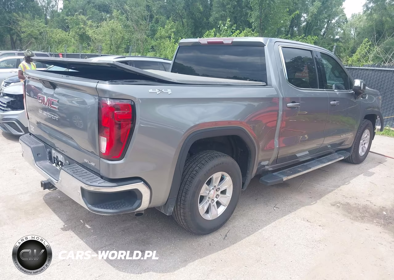 2020 GMC Sierra 1500 4Wd Short Box Sle VIN:1GTU9BED0LZ175718 - 4