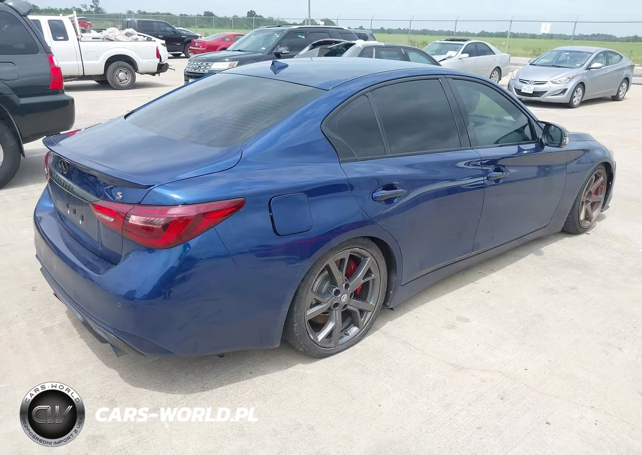 2020 Infiniti Q50 Red Sport 400 VIN:JN1FV7AP7LM630677 - 4