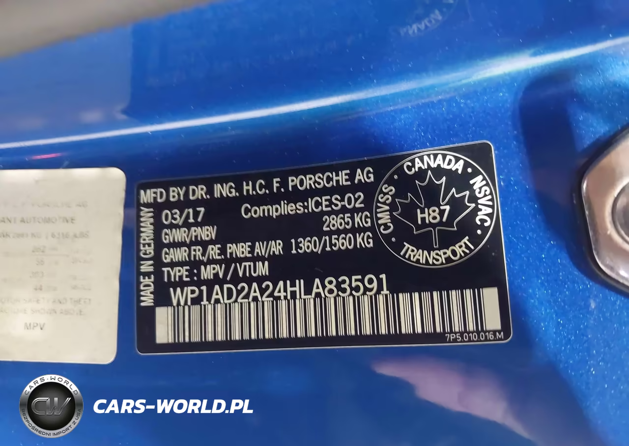 2017 Porsche Cayenne Gts VIN:WP1AD2A24HLA83591 - 9