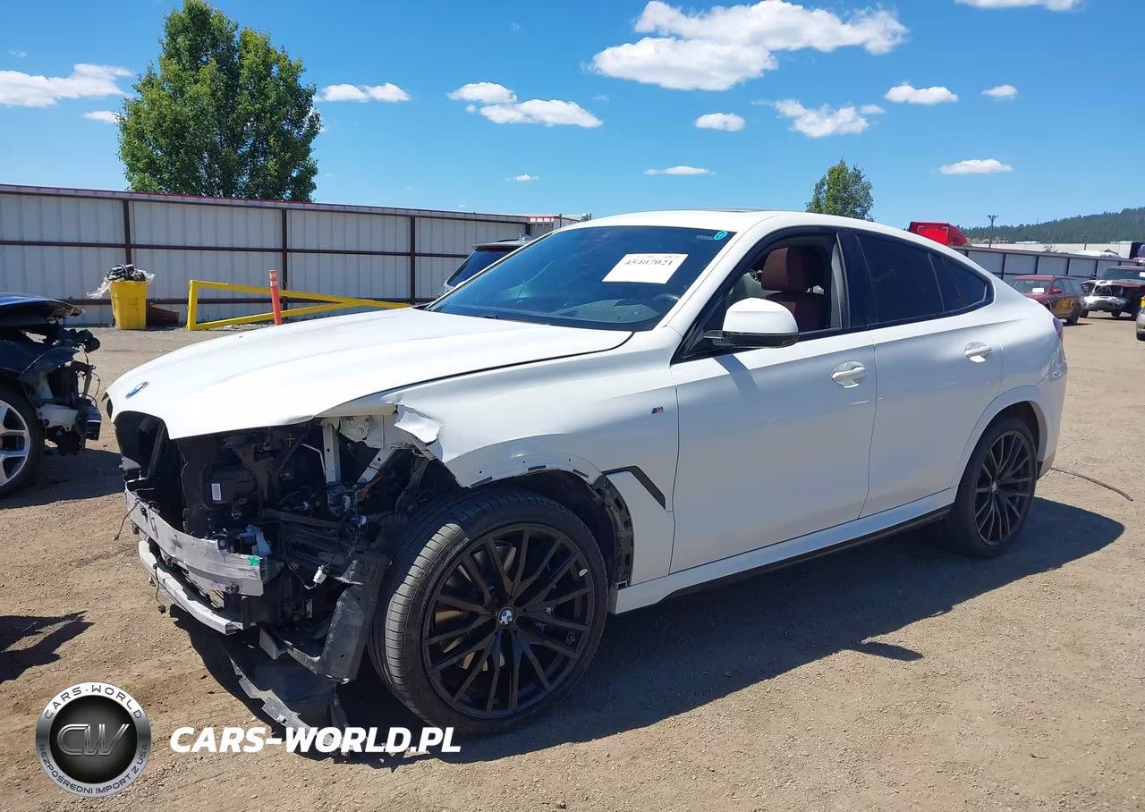 2021 BMW X6 M50I VIN:5UXCY8C02M9D74144 - 2