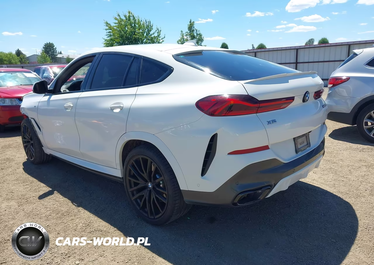2021 BMW X6 M50I VIN:5UXCY8C02M9D74144 - 3