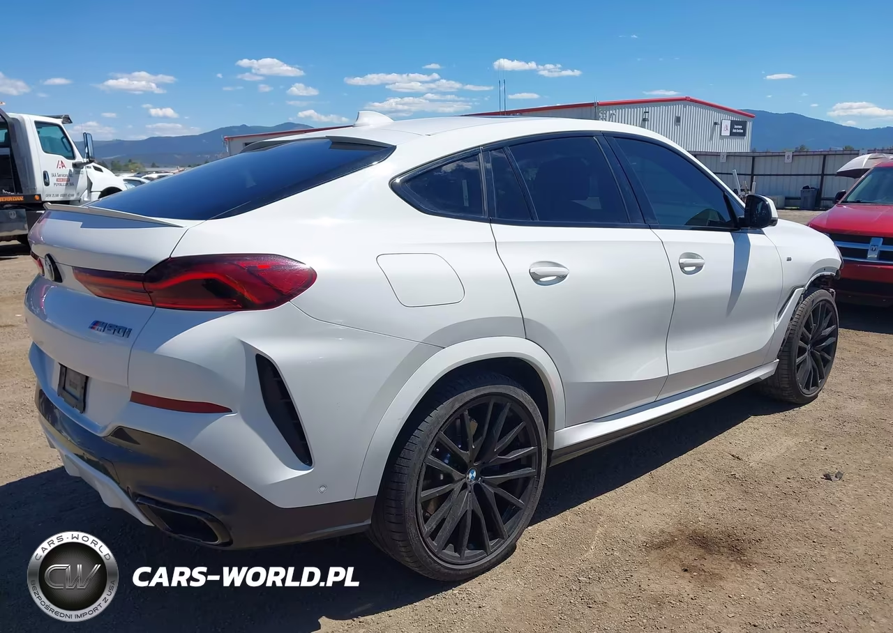 2021 BMW X6 M50I VIN:5UXCY8C02M9D74144 - 4