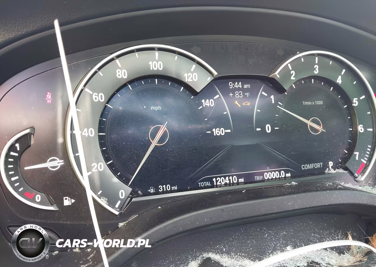 2019 BMW X3 Sdrive30I VIN:5UXTR7C57KLR44431 - 7