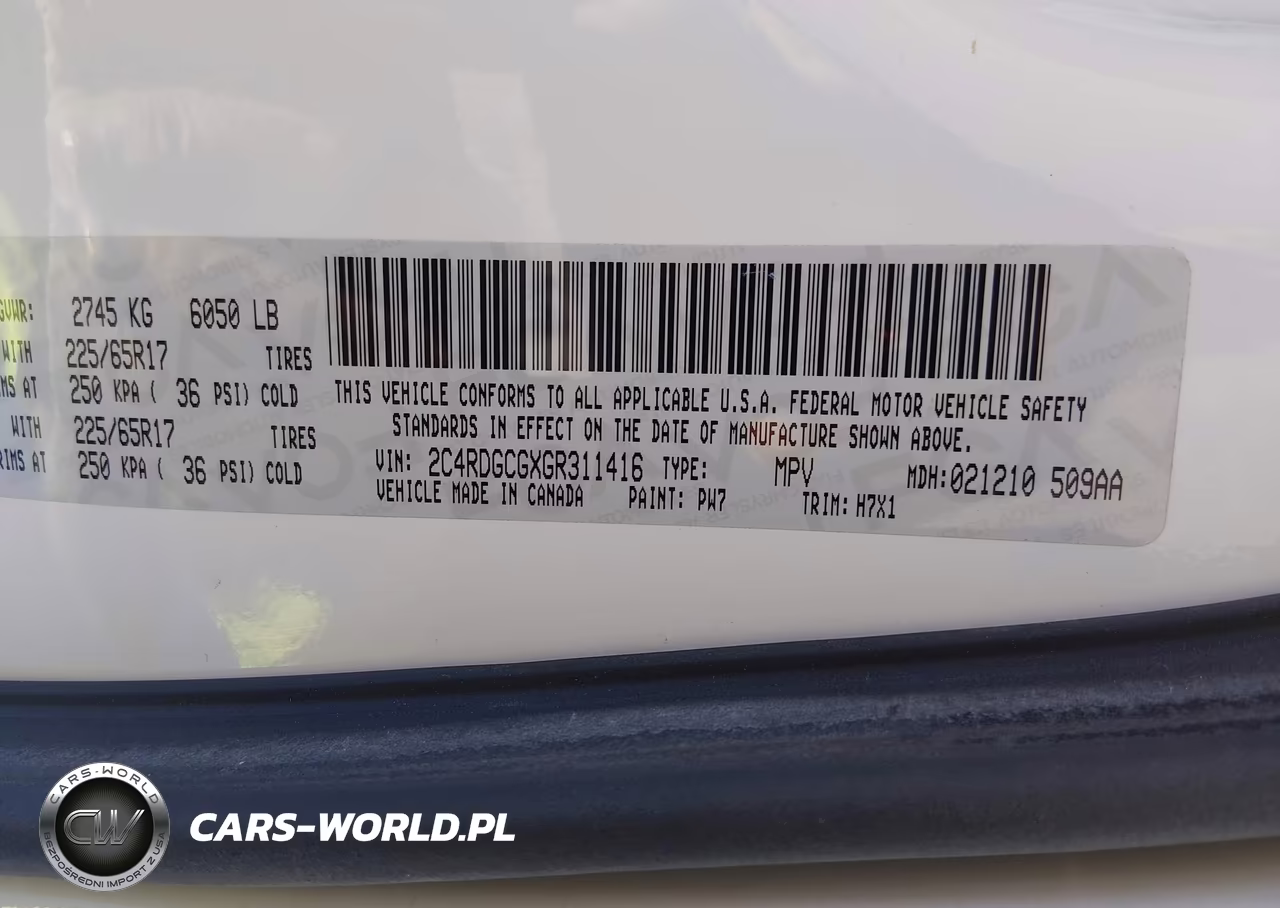 2016 Dodge Grand Caravan Sxt VIN:2C4RDGCGXGR311416 - 9
