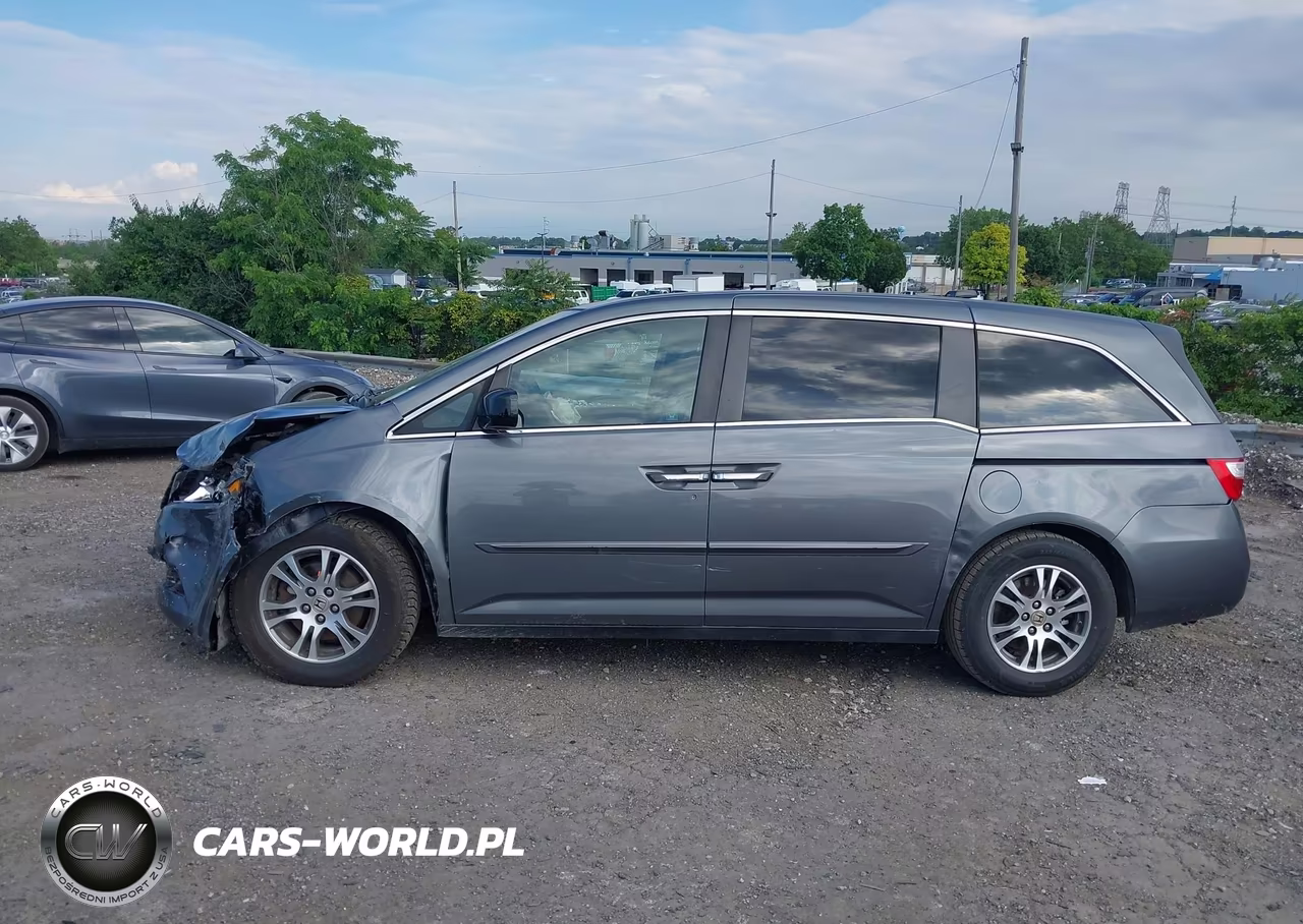 2011 Honda Odyssey Ex-L VIN:5FNRL5H61BB076481 - 14