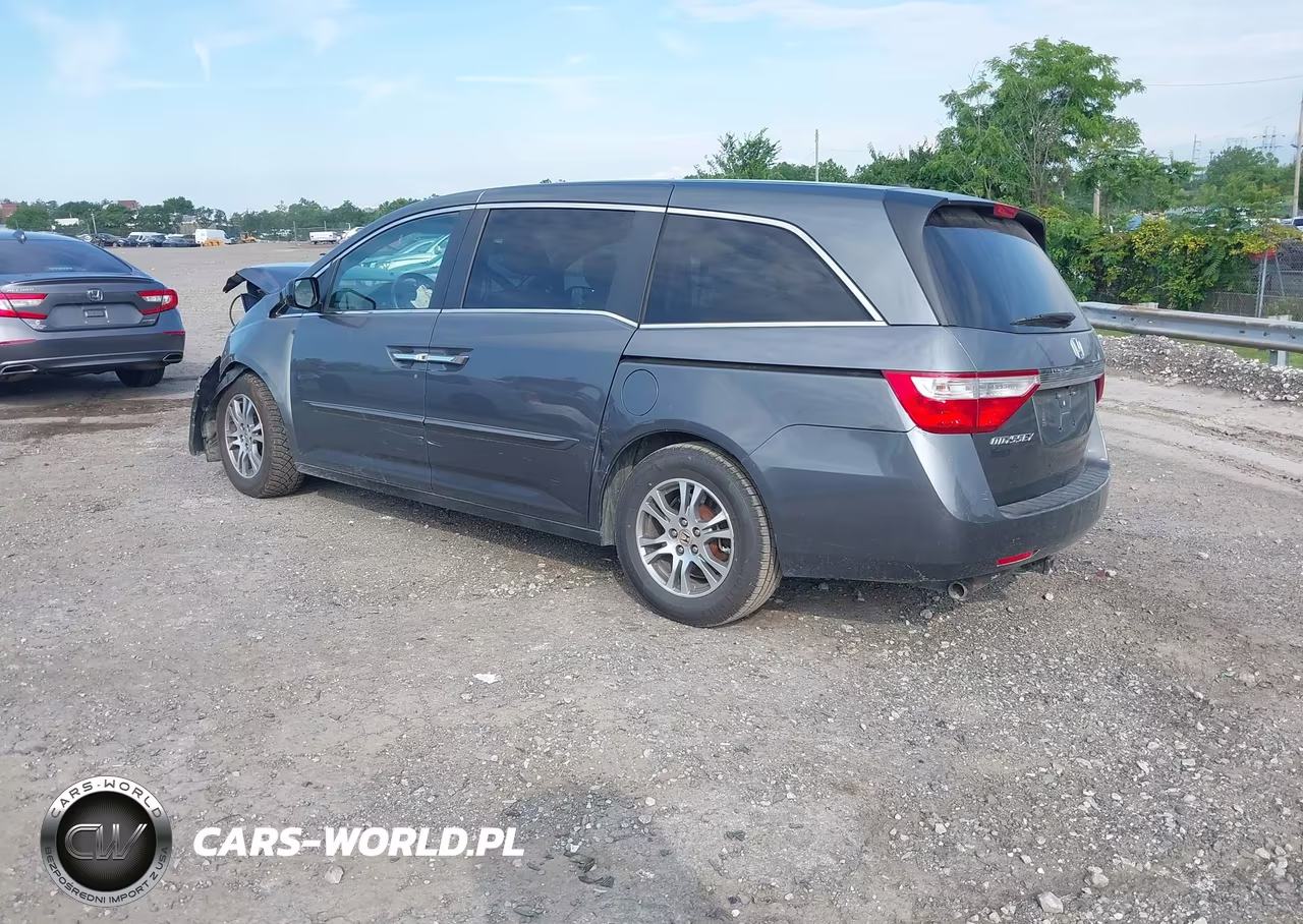 2011 Honda Odyssey Ex-L VIN:5FNRL5H61BB076481 - 3