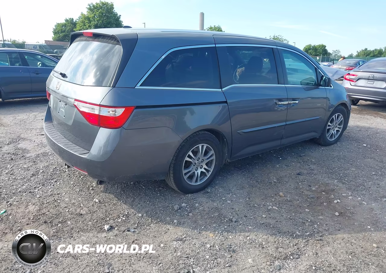 2011 Honda Odyssey Ex-L VIN:5FNRL5H61BB076481 - 4