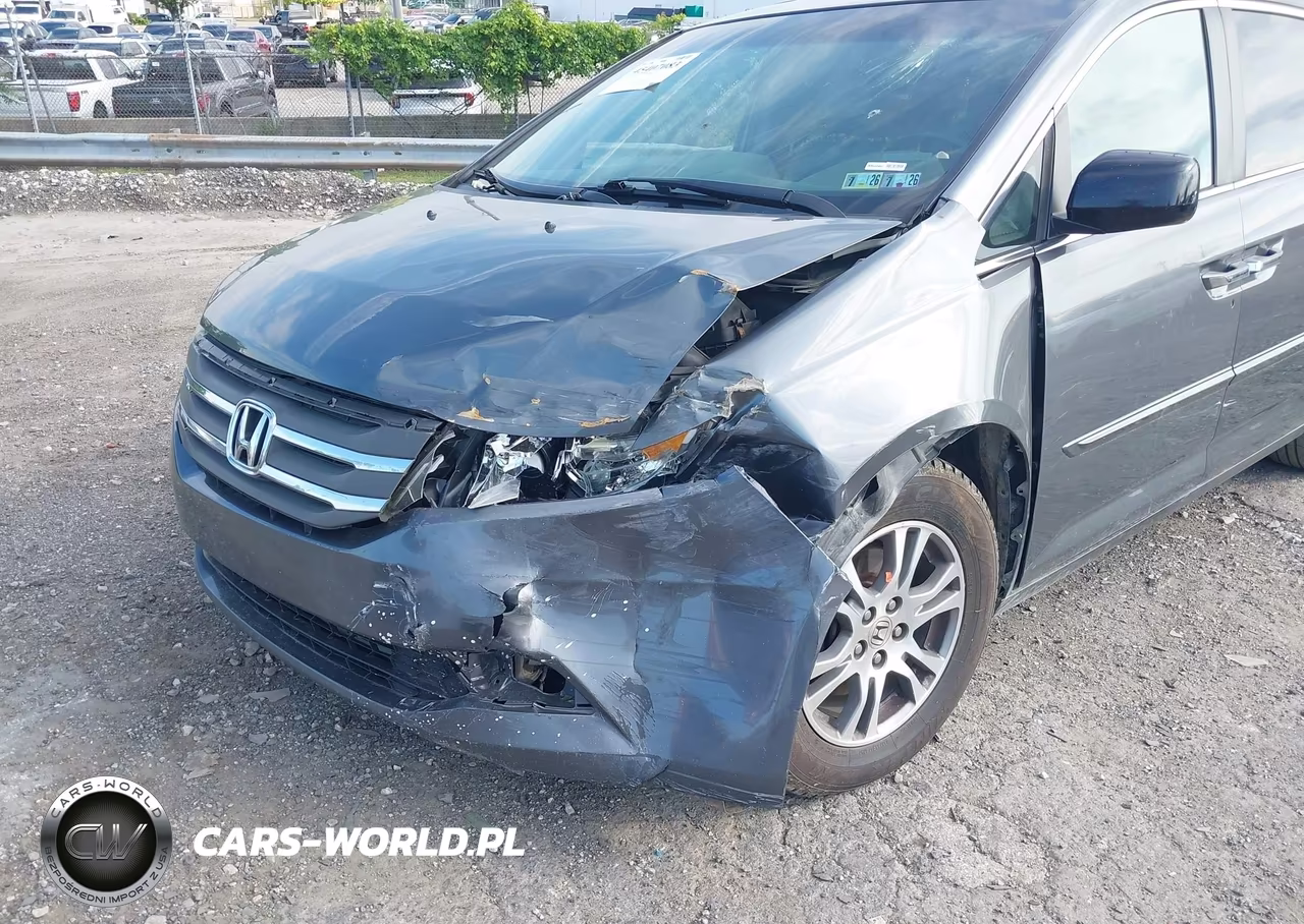 2011 Honda Odyssey Ex-L VIN:5FNRL5H61BB076481 - 6