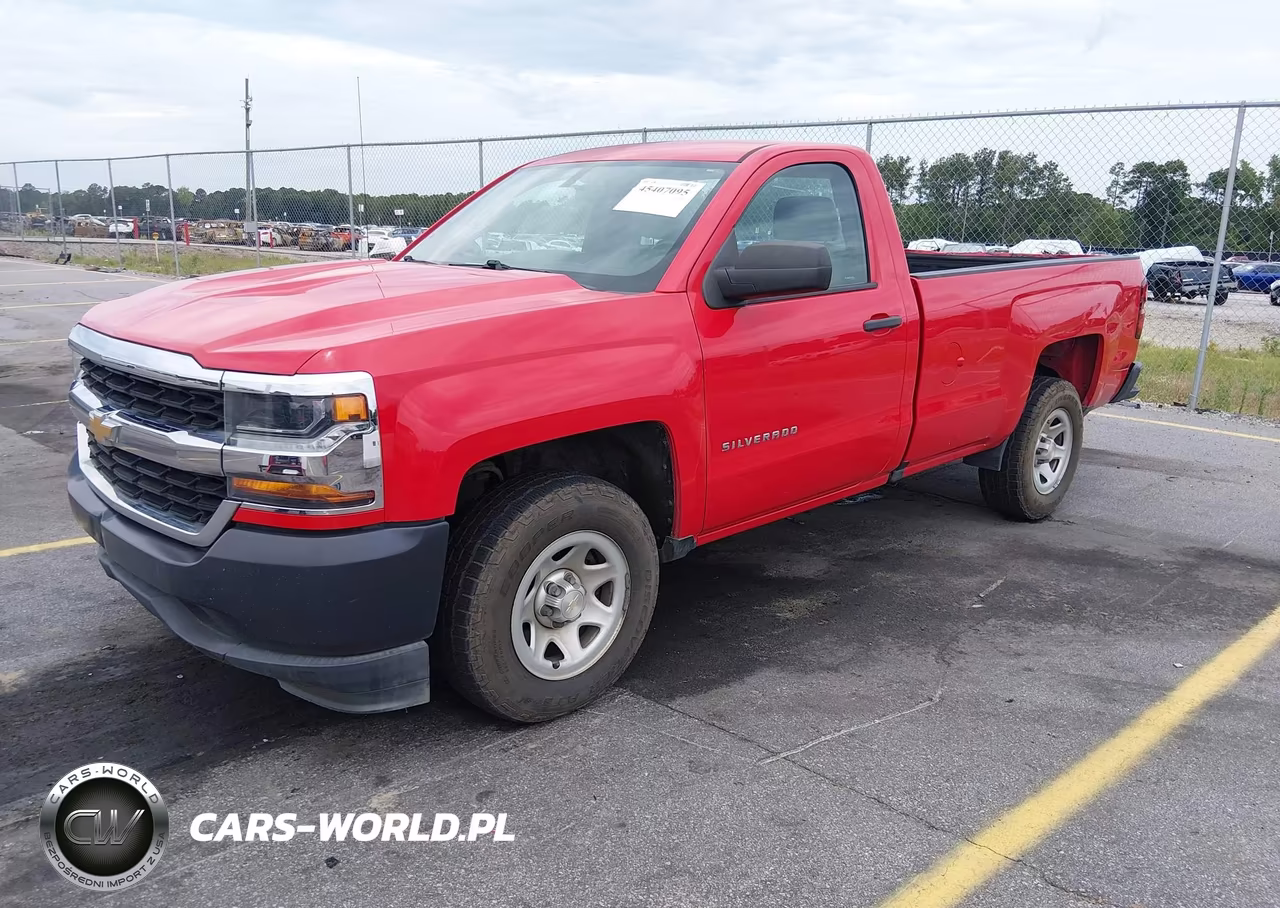 2018 Chevrolet Silverado 1500 Work Truck VIN:1GCNCNEH2JZ256730 - 2
