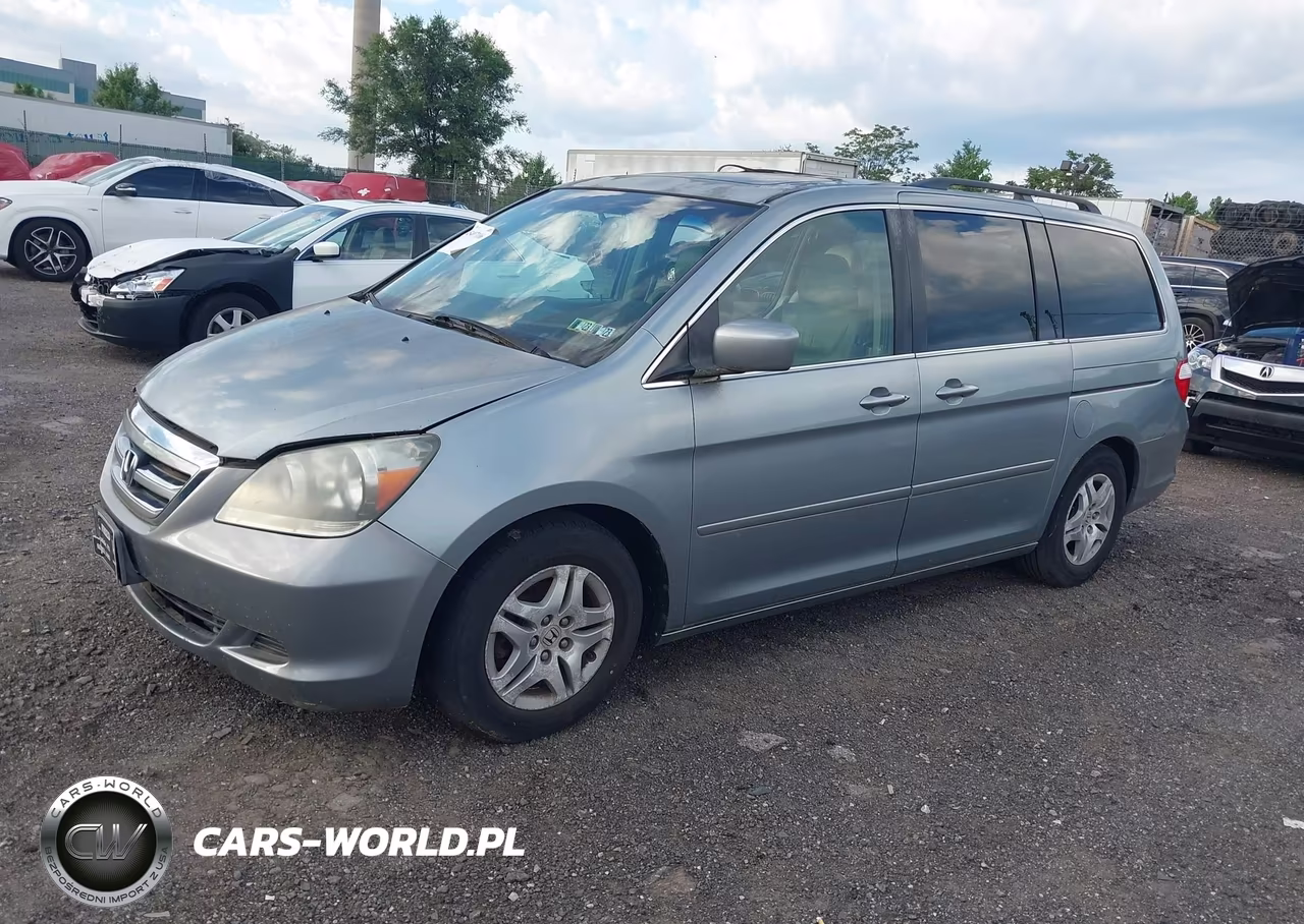 2007 Honda Odyssey Ex-L VIN:5FNRL38777B046017 - 2
