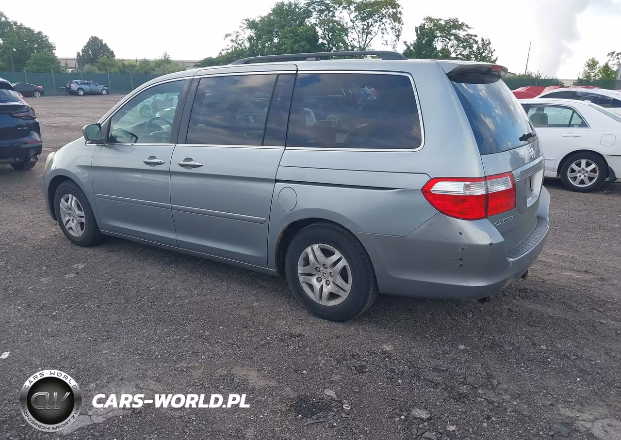 2007 Honda Odyssey Ex-L VIN:5FNRL38777B046017 - 3