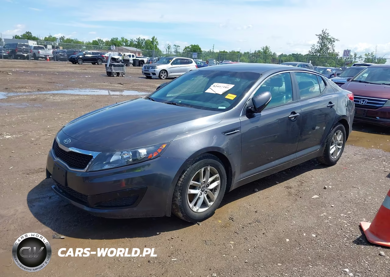 2011 Kia Optima Lx VIN:KNAGM4A75B5119588 - 2