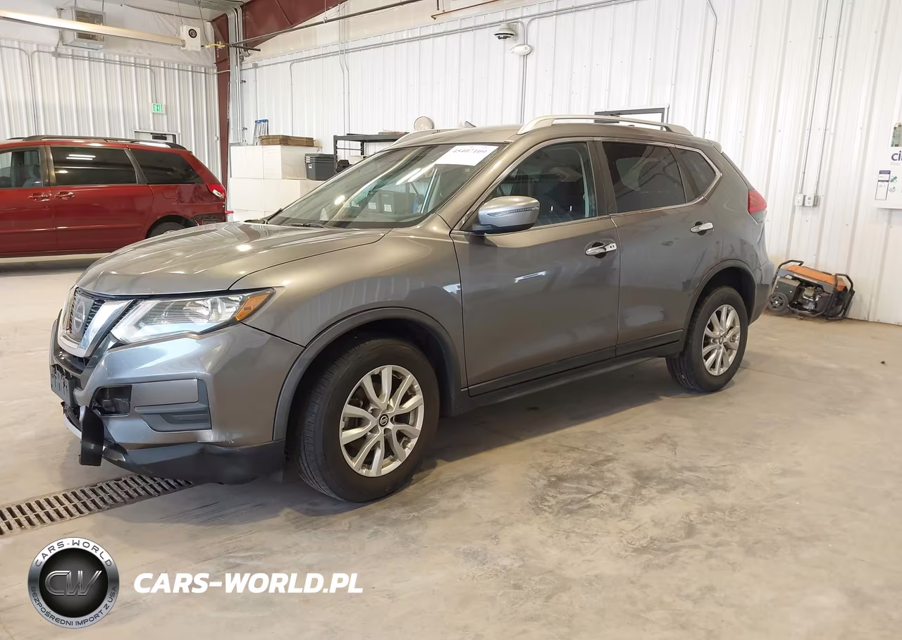 2017 Nissan Rogue Sv VIN:KNMAT2MV1HP583730 - 2