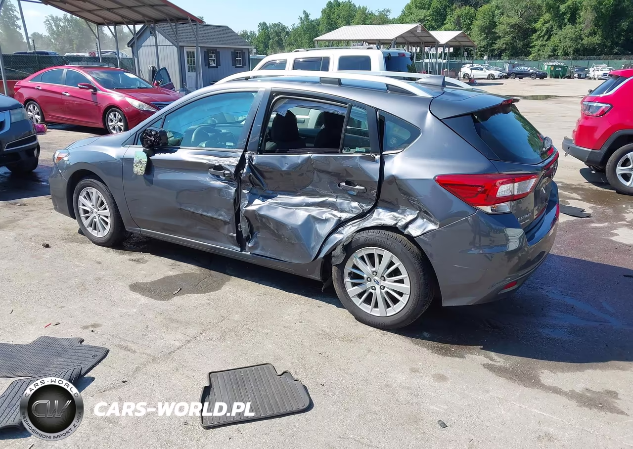 2018 Subaru Impreza 2.0I Premium VIN:4S3GTAD67J3706392 - 3