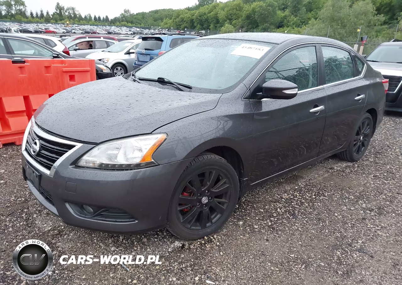 2013 Nissan Sentra Sl VIN:3N1AB7AP6DL659554 - 2