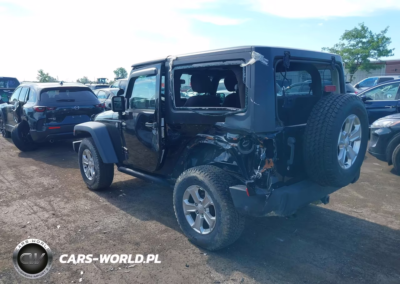 2014 Jeep Wrangler Sport VIN:1C4AJWAG8EL178583 - 3