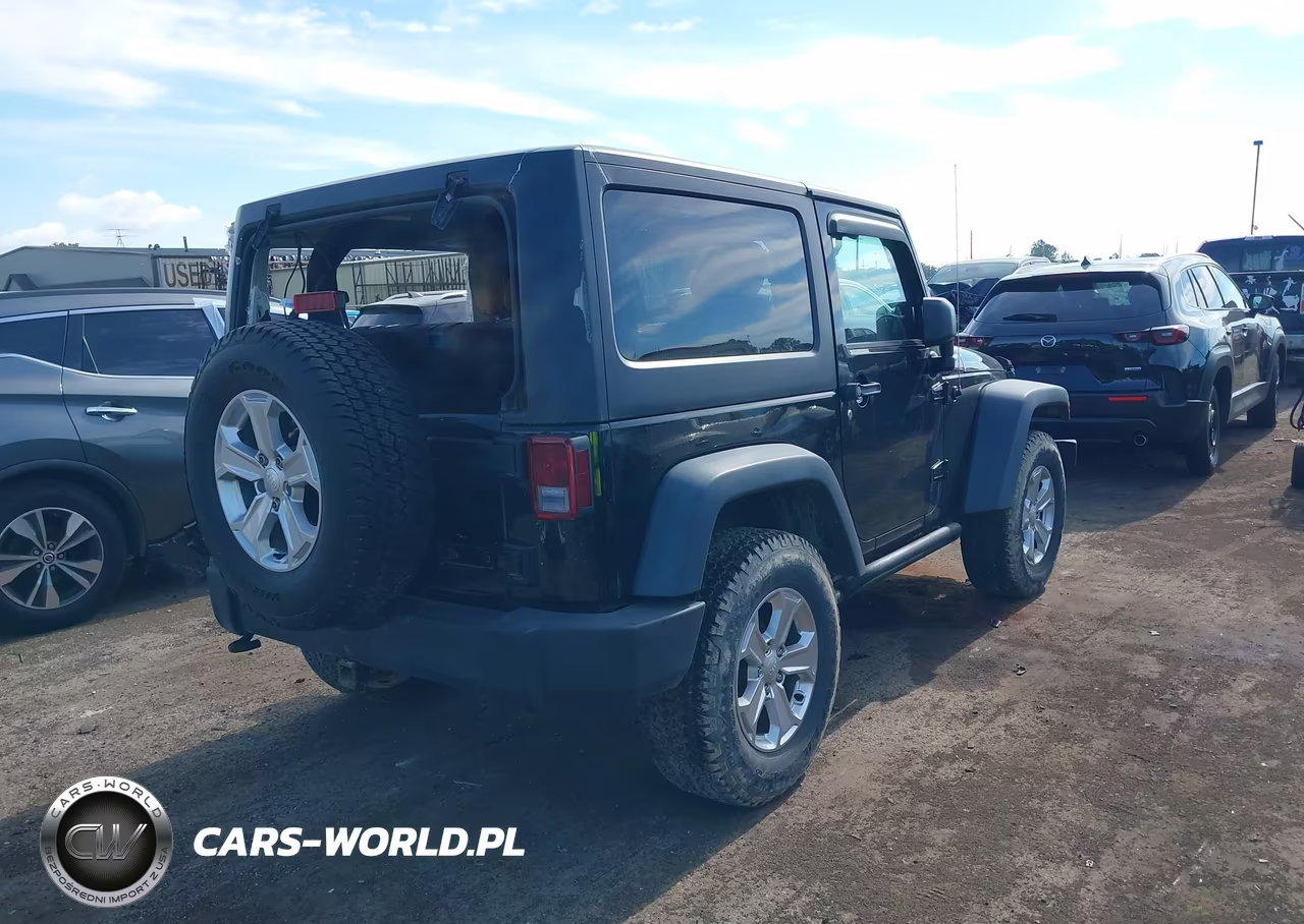 2014 Jeep Wrangler Sport VIN:1C4AJWAG8EL178583 - 4