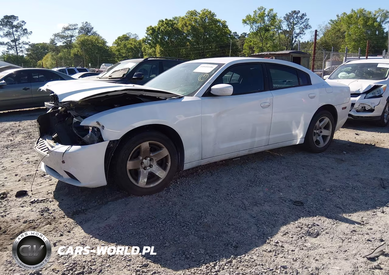 2013 Dodge Charger Police VIN:2C3CDXAG4DH661378 - 2