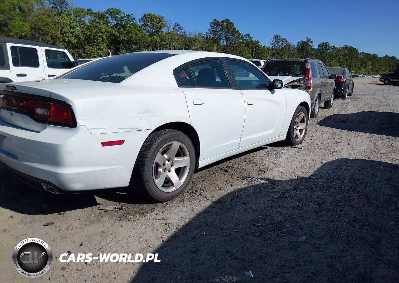 2013 Dodge Charger Police VIN:2C3CDXAG4DH661378 - 4