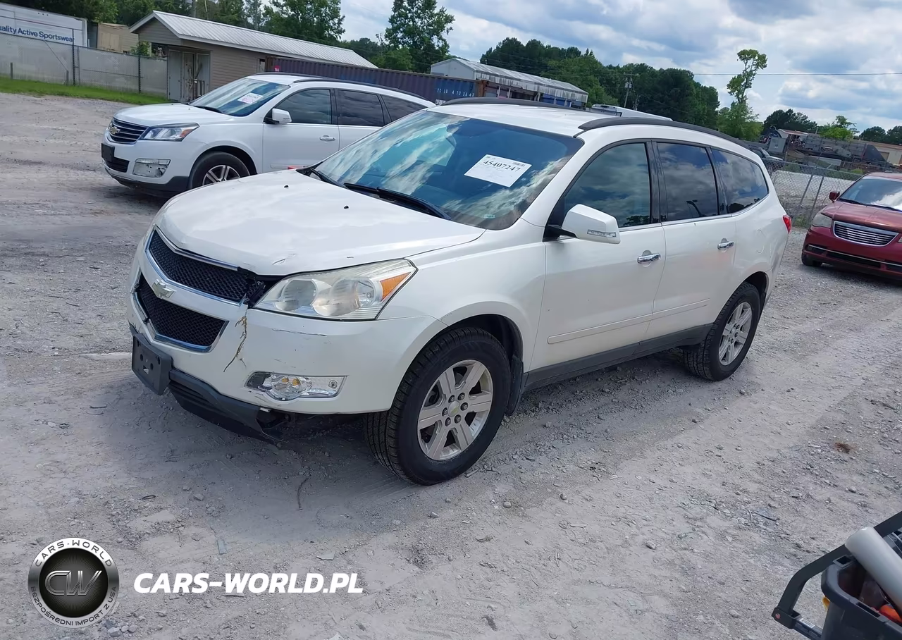 2012 Chevrolet Traverse Lt W-2Lt VIN:1GNKRJED3CJ115617 - 2