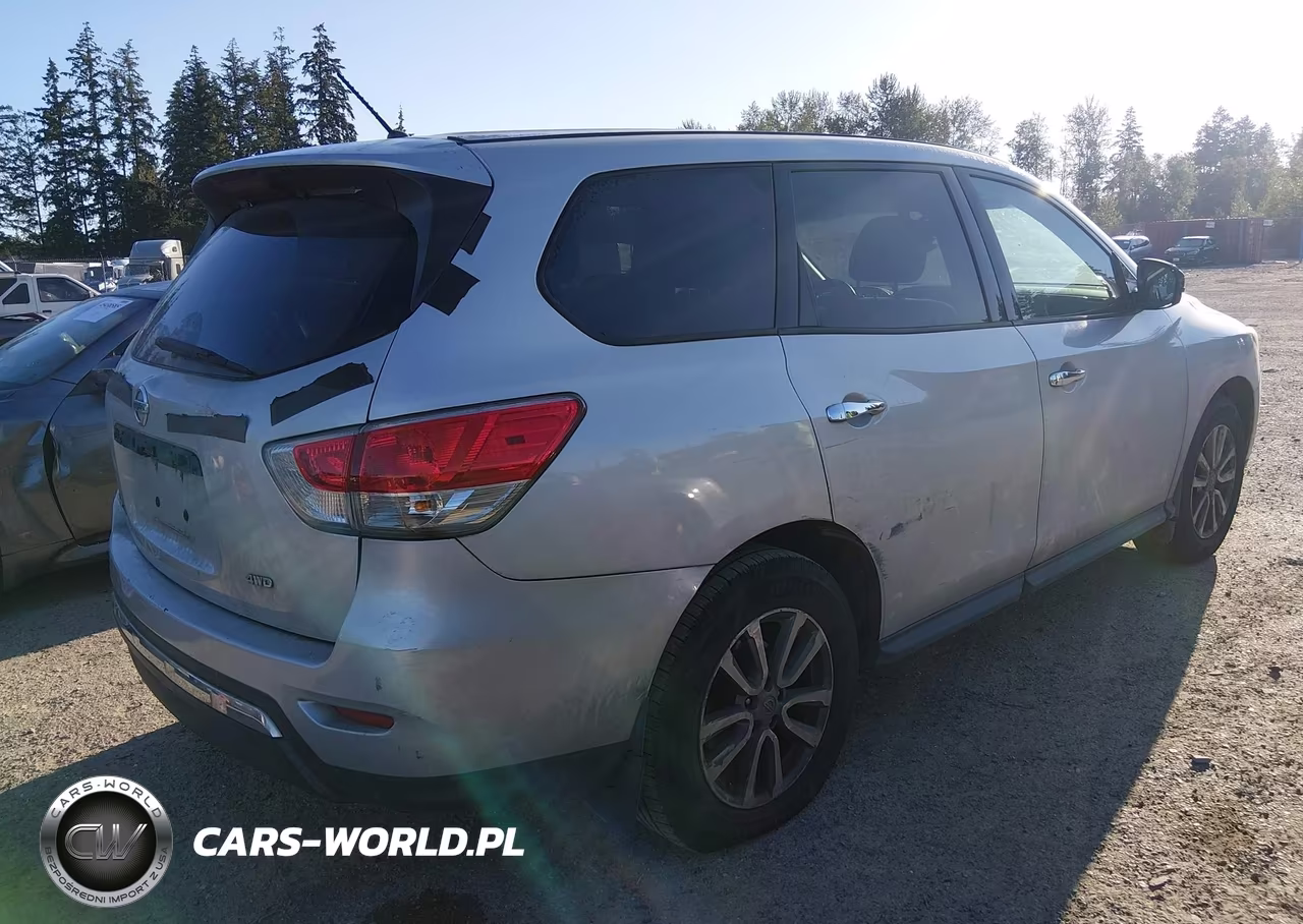 2015 Nissan Pathfinder S VIN:5N1AR2MM4FC620906 - 4