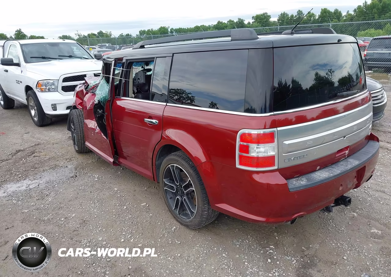 2013 Ford Flex Limited VIN:2FMHK6DT9DBD36766 - 3