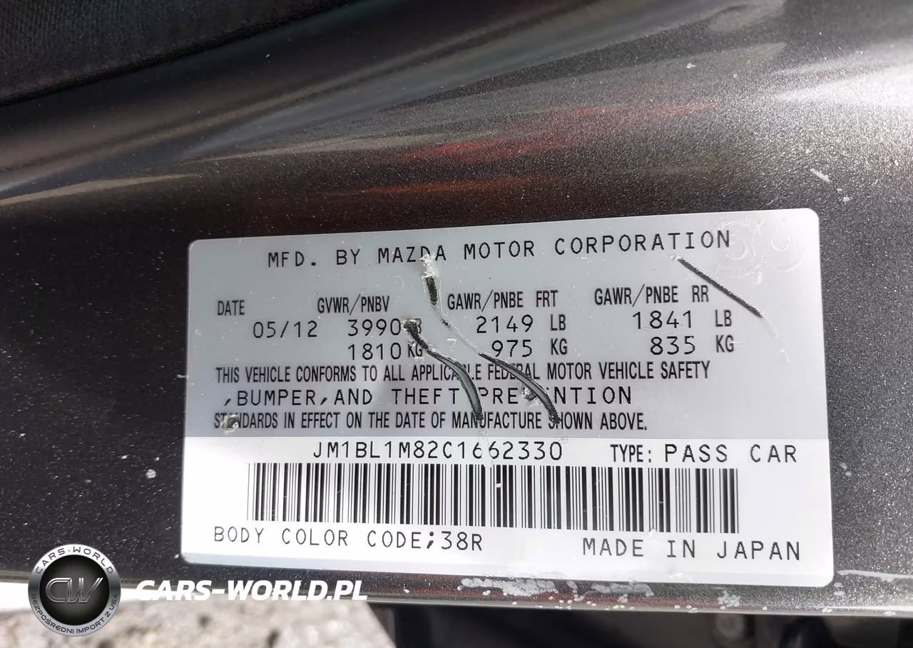 2012 Mazda Mazda3 I Grand Touring VIN:JM1BL1M82C1662330 - 9