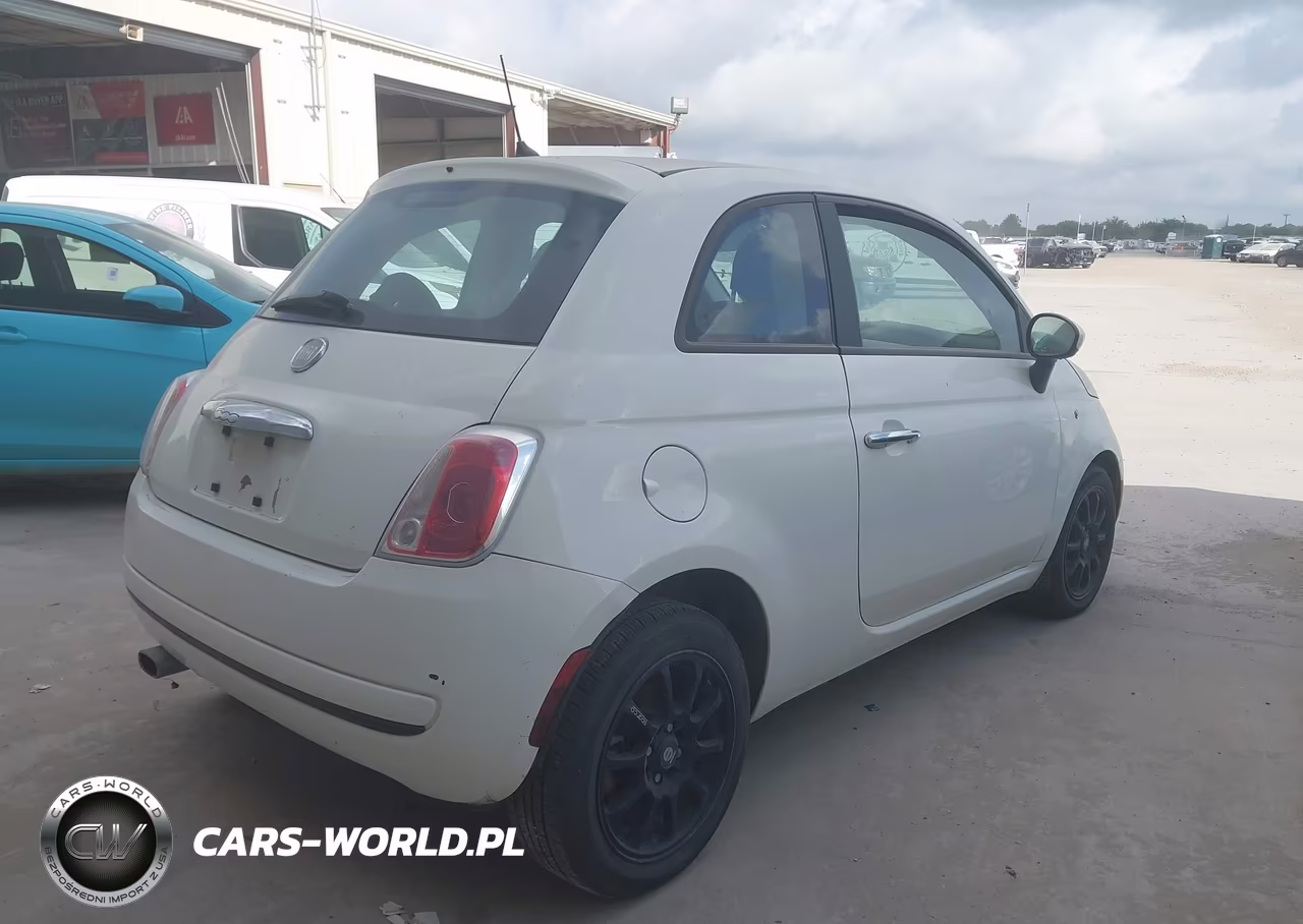 2013 Fiat 500 Pop VIN:3C3CFFAR3DT554416 - 4