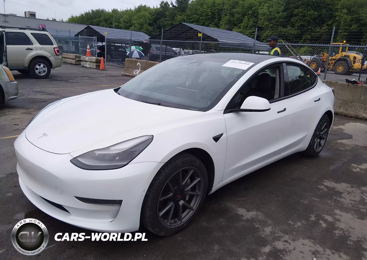 2022 Tesla Model 3 Long Range Dual Motor All-Wheel Drive VIN:5YJ3E1EBXNF121948 - 2