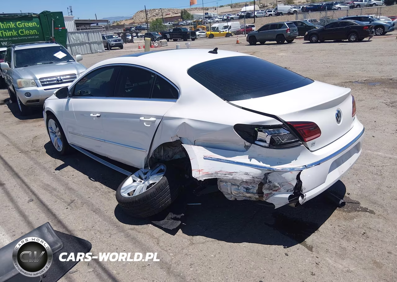 2013 Volkswagen Cc 2.0T Lux VIN:WVWRN7AN8DE517776 - 3