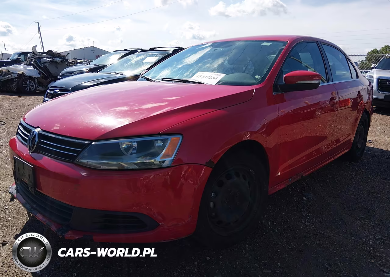 2013 Volkswagen Jetta 2.5L Se VIN:3VWDX7AJ2DM369181 - 2