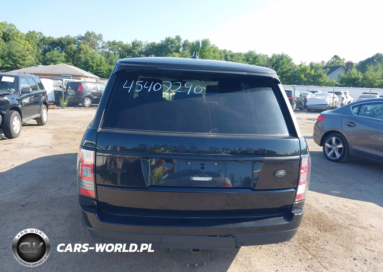 2016 Land Rover Range Rover 3.0L V6 Supercharged Hse VIN:SALGS2PF1GA295878 - 17
