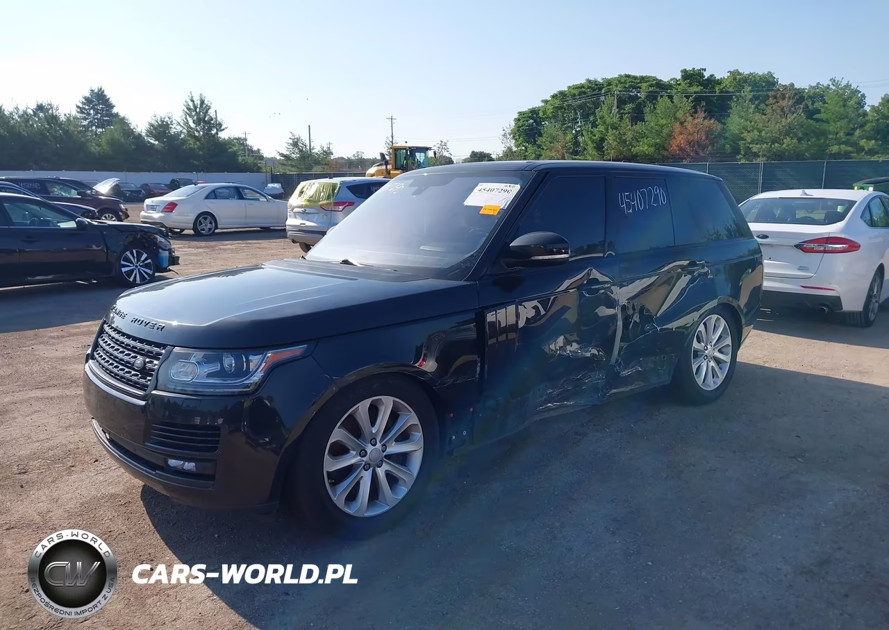 2016 Land Rover Range Rover 3.0L V6 Supercharged Hse VIN:SALGS2PF1GA295878 - 2