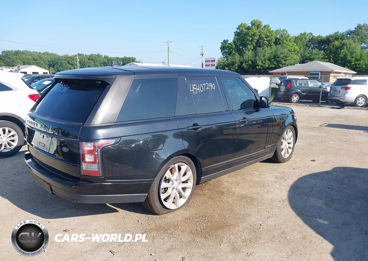 2016 Land Rover Range Rover 3.0L V6 Supercharged Hse VIN:SALGS2PF1GA295878 - 4