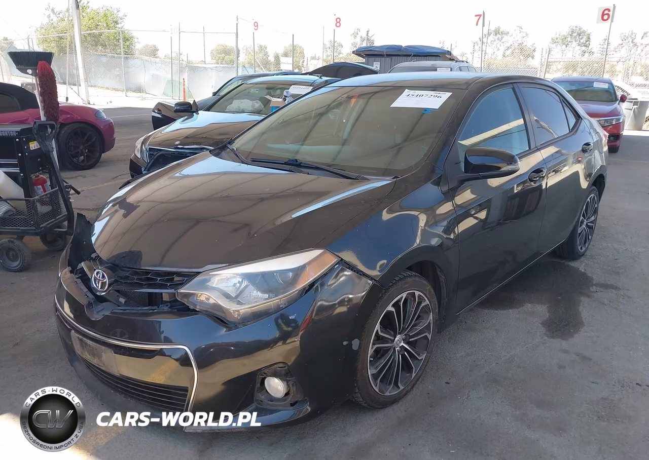 2014 Toyota Corolla S Plus VIN:5YFBURHE7EP172699 - 2