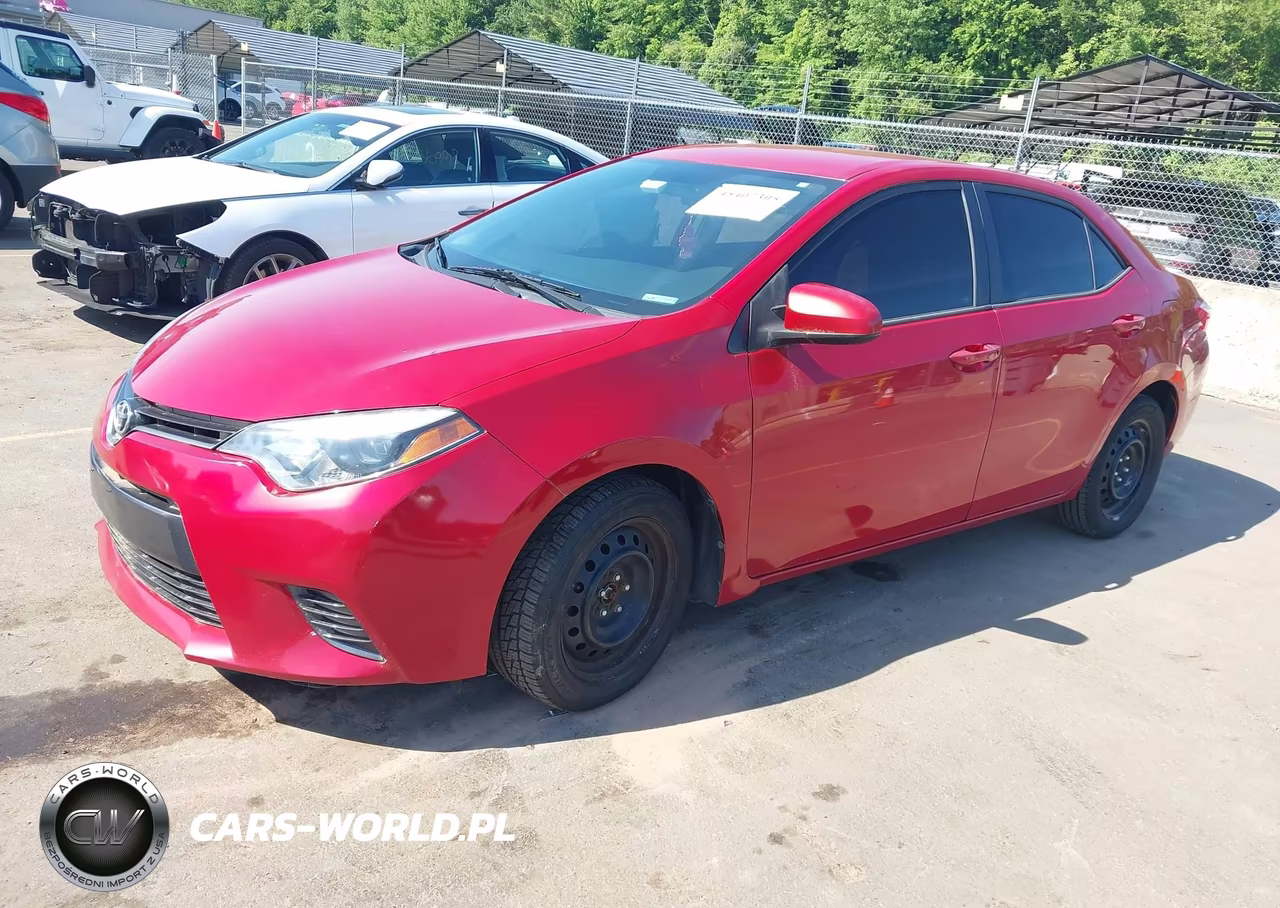 2015 Toyota Corolla Le VIN:2T1BURHE6FC431829 - 2