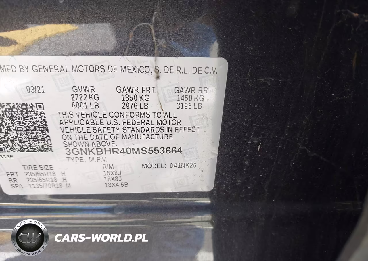 2021 Chevrolet Blazer Awd 2Lt VIN:3GNKBHR40MS553664 - 9